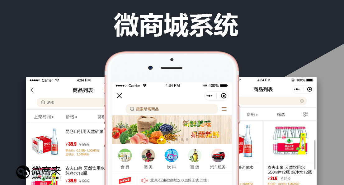 微商城系統開發有哪些模塊？